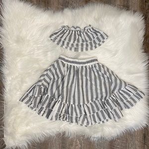 Bailey’s Blossoms Two Piece Skirt & Top Set